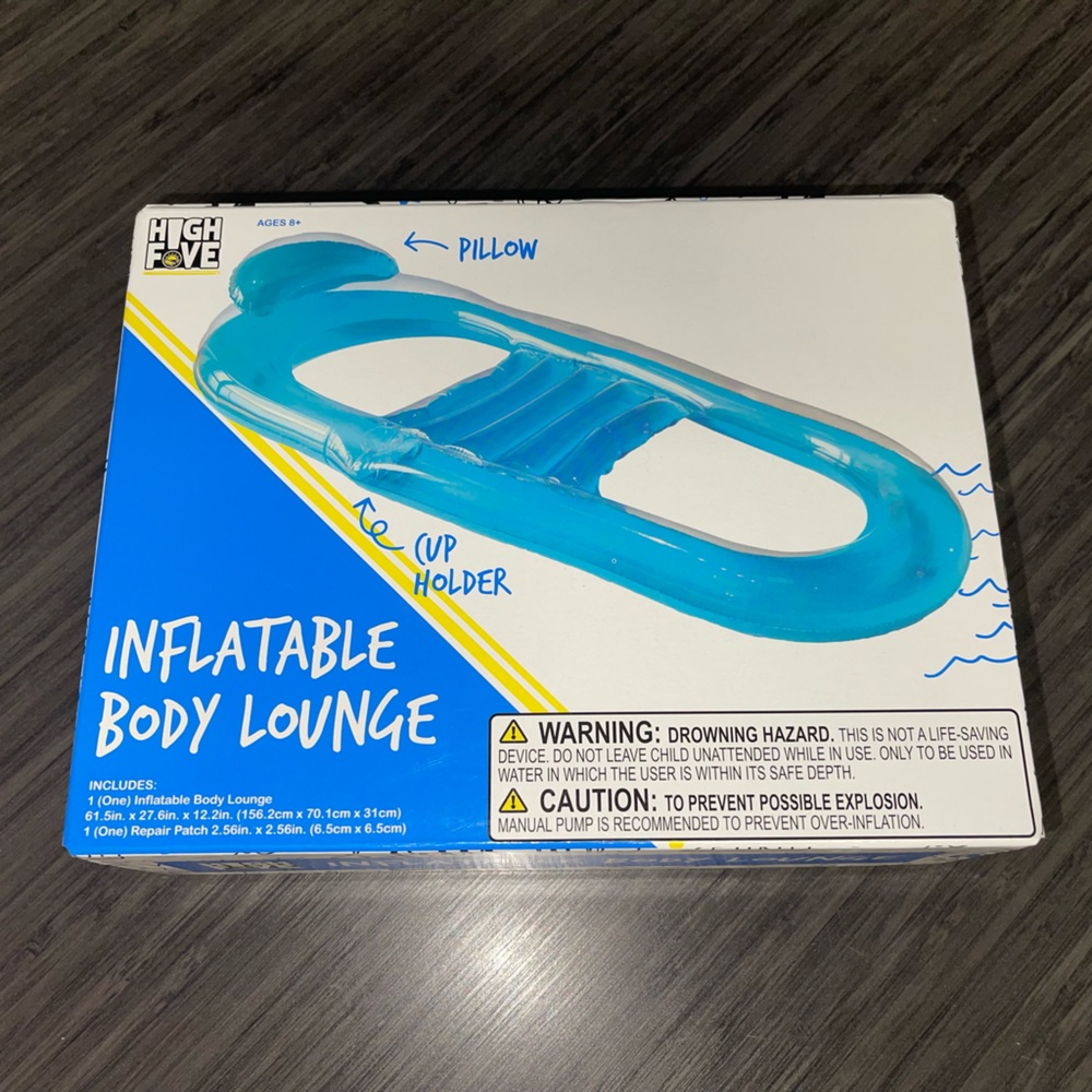 Inflatable Body Lounge Pool Float